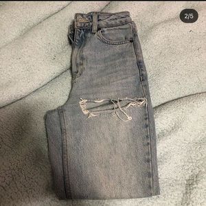 Top shop straight cut jeans